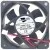 HXH HDH0712UA-A 12V 0.35A 2 Wires Axial Cooling Fan