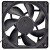Protechnic MGA12012ZR-O25 12V 0.90A 2 Wires Cooling Fan