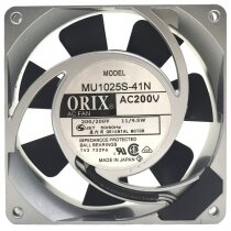 ORIX MU1025S-41N 200V 11/9.5W 2 Wires Ball Bearing Cooling Fan