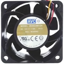 AVC 2B06038B12H 12V 1.16A 4 Wires Ball Bearing PWM Cooling Fan