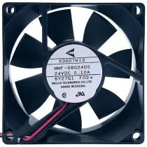 Mitsubishi MMF-08G24DS FO3 DC 24V 0.10A 2 Wires Axial Cooling Fan
