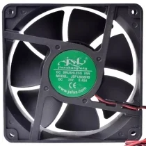 JSF JSF12038HB 24V 0.40A 2 Wires DC Brushless Axial Cooling Fan
