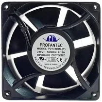 PROFANTEC P2133HBL(T) 230V 0.11A Impedance Protected Cooling Fan