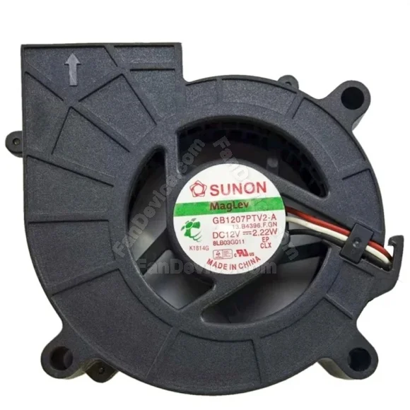Sunon Maglev GB1207PTV2-A 12V 2.22W 3 Wires Blower Cooling Fan