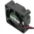 YLX YF-2510S 12V 0.08A 2 Wires Axial Cooling Fan