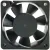 ADDA AD0612LB-A76GL 12V 0.08A DC Brushless 3 Wires Axial Cooling Fan