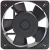 JIULONG 125FZY3-S AC 380V 25W 2 Wires Axial Cooling Fan