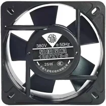 JIULONG 125FZY3-S AC 380V 25W 2 Wires Axial Cooling Fan