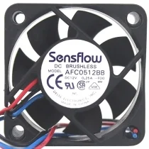 Delta Sensflow AFC0512BB 12V 0.25A DC Brushless 3 Wires Axial Cooling Fan