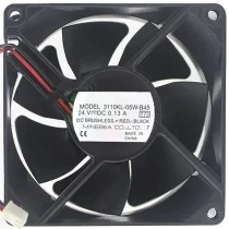 NMB 3110KL-05W-B45 24V 0.13A DC Brushless 2 Wires Axial Cooling Fan