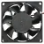YM DZ08038B24UA DC 24V 0.80A 2 Wires Axial Cooling Fan