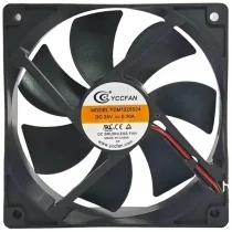 YCCFAN YDM1225S24 24V 0.30A DC Brushless 2 Wires Axial Cooling Fan