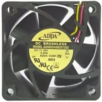 ADDA AG06024XB257202 24V 0.20A DC Brushless 3 Wires Axial Cooling Fan