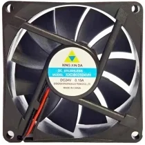 XING XIN DA XXD802524VH 24V 0.15A DC Brushless 2 Wires Cooling Fan