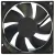 Magic MGA9224ZR-O25 DC 24V 0.40A 2 Wires Axial Cooling Fan