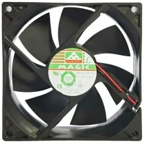 Magic MGA9224ZR-O25 DC 24V 0.40A 2 Wires Axial Cooling Fan