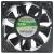 KAKU KA1238X-4000D24B DC 24V 0.84A 2 Wires Ball Bearing Cooling Fan