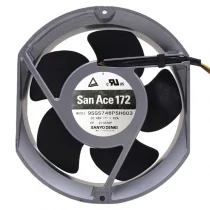 Sanyo 9SG5748P5H603 DC 48V 1.82A 3 Wires Axial Cooling Fan
