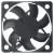 KEEP A5010L12S 12V 0.08A 2 Wires DC Brushless Axial Cooling Fan
