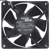 NMB 08025SS-12P-AU DC 12V 0.30A 4 Wires PWM Axial Cooling Fan