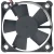Sunon KDE1205PFV3 DC 12V 0.8W 2 Wires Maglev Axial Cooling Fan