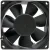 Sunon PMD2408PKB1-A DC 24V 5.0W 2 Wires Axial Cooling Fan