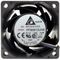 Delta PFB0612UHE 12V 1.68A DC Brushless 3 / 4 Wires Axial Cooling Fan