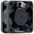 Sanyo 109P0412H7D03 DC 12V 0.13A 3 Wires Axial Cooling Fan