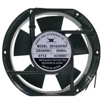 SHENG KWEI SK162APSH 220/240V 43/36Watt Impedance Protected Cooling Fan