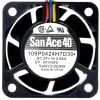 Sanyo 109P0424H7D30 DC 24V 0.08A 3 Wires Axial Cooling Fan