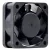 Sanyo 109P0424H7D30 DC 24V 0.08A 3 Wires Axial Cooling Fan