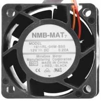 NMB-MAT 1611RL-04W-B50 DC 12V 0.22A 2 Wires Axial Cooling Fan