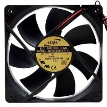 ADDA AD1212UB-A71GL DC 12V 0.50A 2 Wires Brushless Axial Cooling Fan
