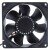 Delta AUC0912DF DC 12V 0.75A 4 Wires Brushless PWM Axial Cooling Fan