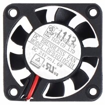YOUNG LIN DFB401024H DC 24V 1.6W 2 Wires Brushless Axial Cooling Fan