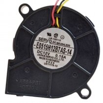 Servo E0515H12B7AS-14 DC 12V 0.15A Brushless Blower Cooling Fan