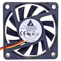 Delta EFB0612A DC 12V 0.18A 2 Wires / 3 Wires Brushless Cooling Fan