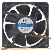 GT1212MB-38 DC 12V 0.52A 12038 Brushless Axial Cooling Fan
