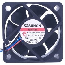 Sunon Maglev HA50151V4-1Q01U-Q99 DC 12V 0.24W 4 Wires Axial Cooling Fan