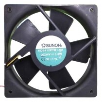 Sunon KD2412PTB1-6A DC 24V 5.3W 2 Wires / 3 Wires Axial Cooling Fan
