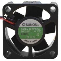 Sunon KDE2404PKS3 DC 24V 0.7W 2 Wires 4020 Axial Cooling Fan