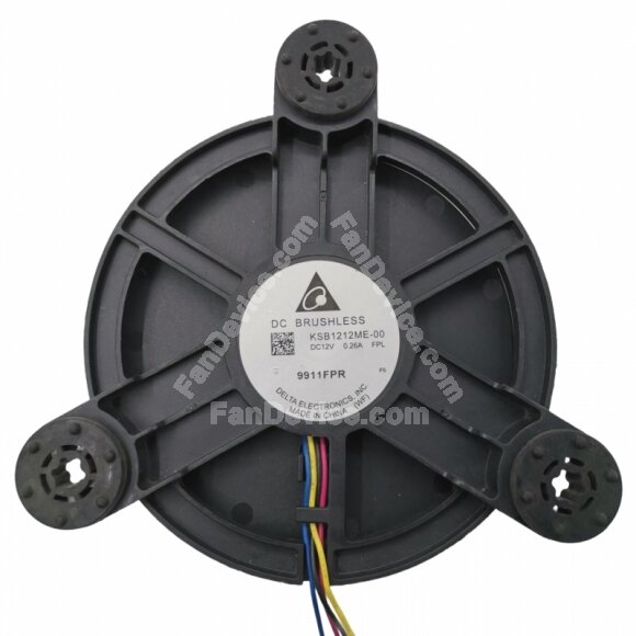 Delta KSB1212ME-00 DC 12V 0.26A 4 Wires Brushless Axial Cooling Fan