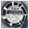 Sanyo 109-154 AC 230V 0.06/0.05A 9/8W Impedance Protected Cooling Fan