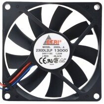 ETRI 230DL2LP 13000 DC 24V 1.20W 3 Wires Axial Cooling Fan