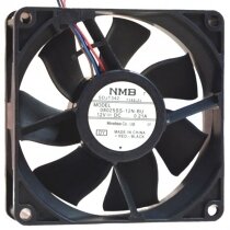 NMB 08025SS-12N-BU DC 12V 0.21A 4 Wires Axial Cooling Fan