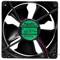 Panaflo FBK-12G24M DC 24V 0.2A 2 Wires Brushless Axial Cooling Fan