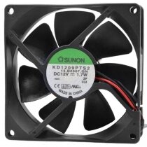 Sunon KDE1209PTS2 DC 12V 1.7W 2 Wires 9025 Axial Cooling Fan