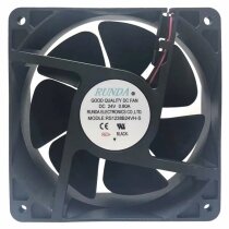 RUNDA RS1238B24VH-S DC 24V 0.80A 2 Wires Axial Cooling Fan