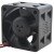 SJ SA120428BL DC 12V 0.36A 2 Wires Ball Bearing Axial Cooling Fan