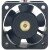 Sanyo Denki 109P0405H6D01 DC 5V 0.32A 3 Wires Axial Cooling Fan